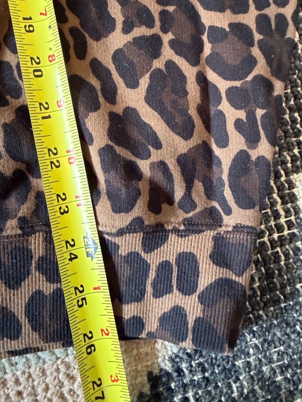 Clare V Leopard Print Sweatshirt - Picture 5 of 5